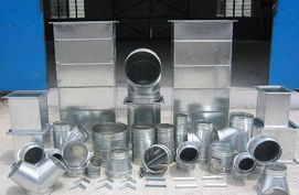 廠家直銷 白鐵皮共板風管 螺旋風管 彎頭 天方地圓無錫創品通風價格 廠家 圖片